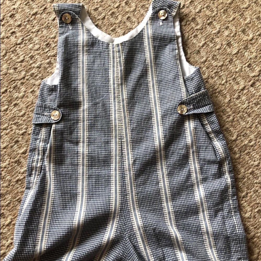 Adorable classic Papo d’anjo boys jumpsuit